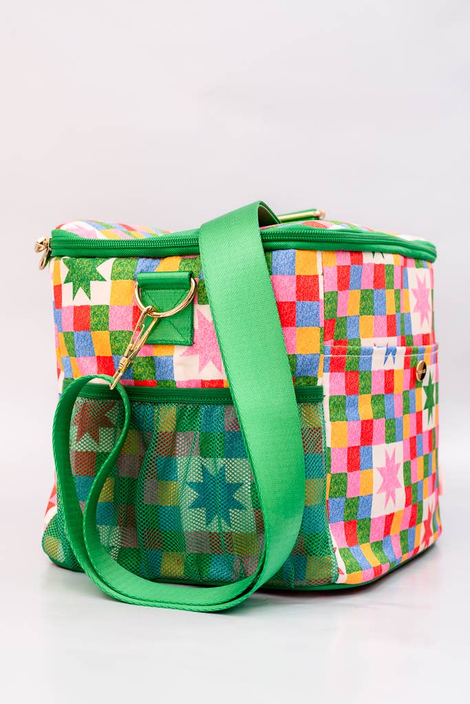 Cooler Bag with Checker Stars