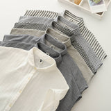 Gingham Soft Muslin Cotton Button-Down cap sleeve blouse