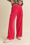 WIDE LEG VELVET TROUSERS MP2503
