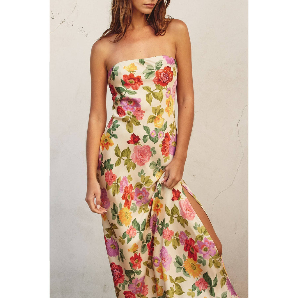 Bianca Strapless Maxi Dress