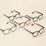 Unisex Classic Design Square Reading Glasses