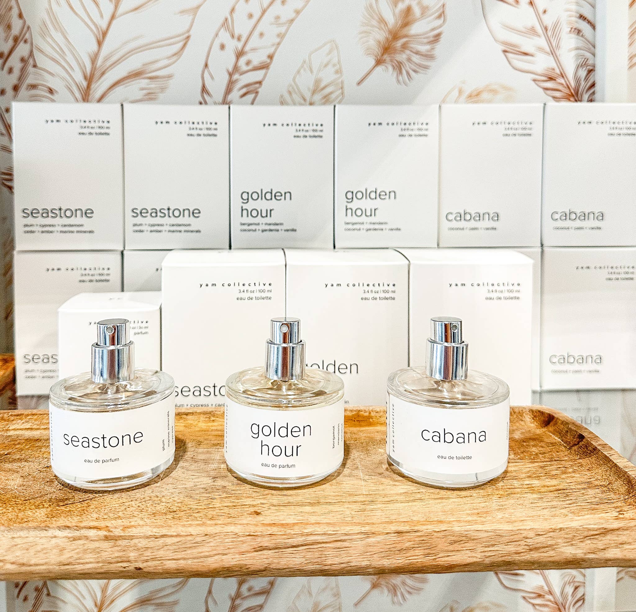Eau de parfum: Cabana /vanilla, palm, coconut