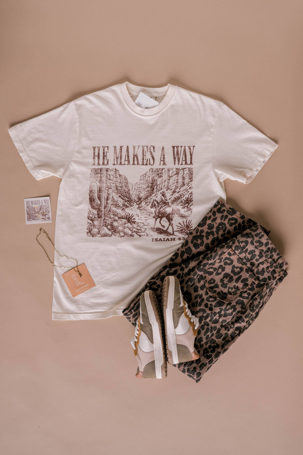 He Makes A Way Tee | Women's Christian Tee