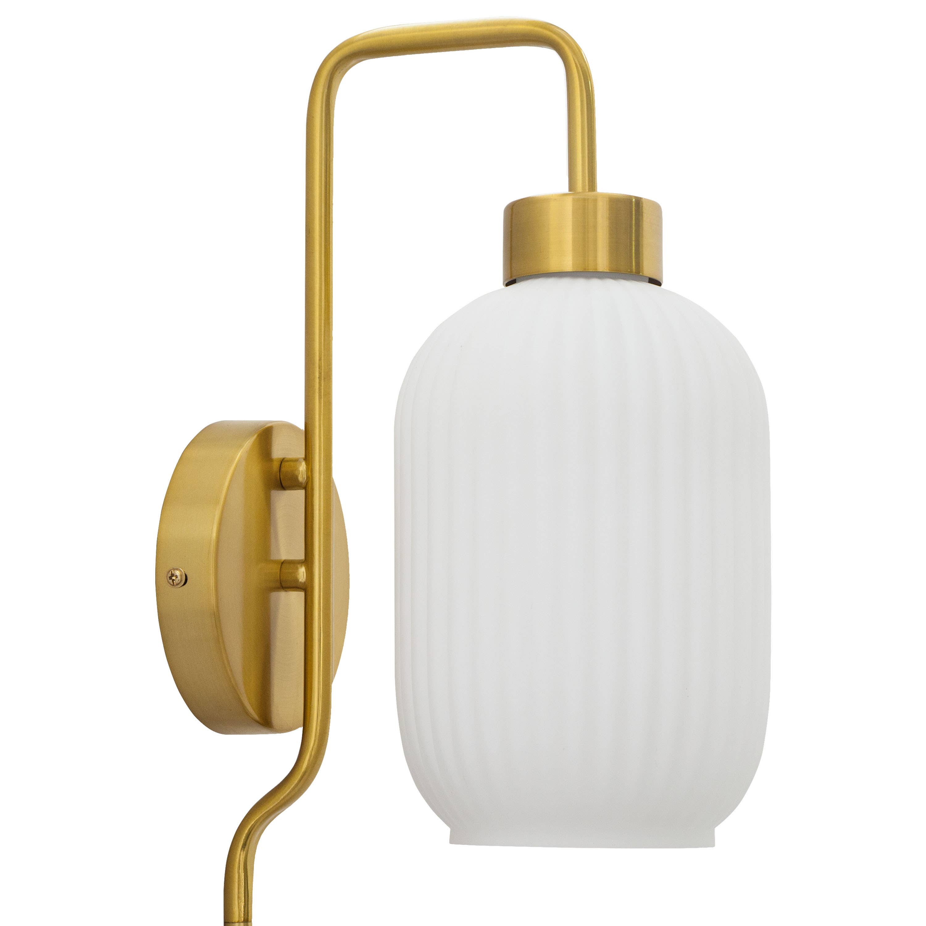 32"H Davia Retro Wall Sconce Pink, White, Smoke, or Green