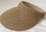 Chic Straw Visor Hats for Summer
