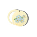 Hand-painted Forget-Me-Not Compact Mirror | Eco-Friendly