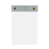 Image 3: Front view of "This Is The Day" notepad with linen binding and scripture.

