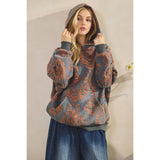 Printed Fleece Hoodie