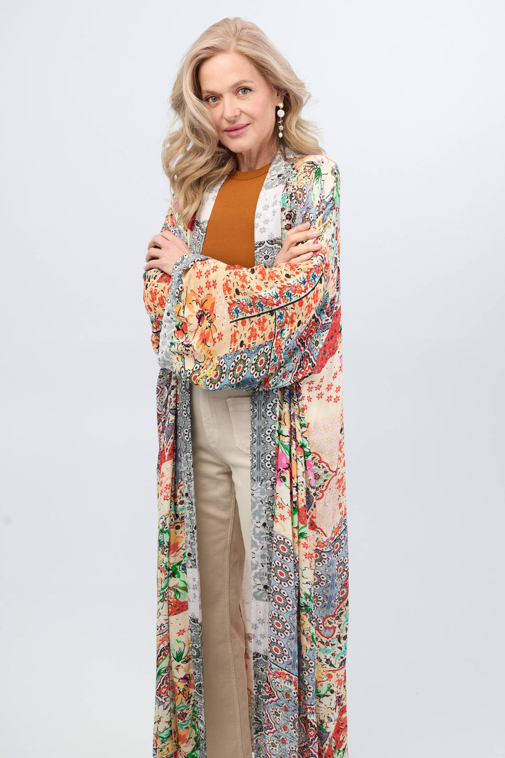 Tessa Floral Kimono Duster