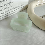 Assorted Glossy Square Hair Claws - CUPO GLOSSY