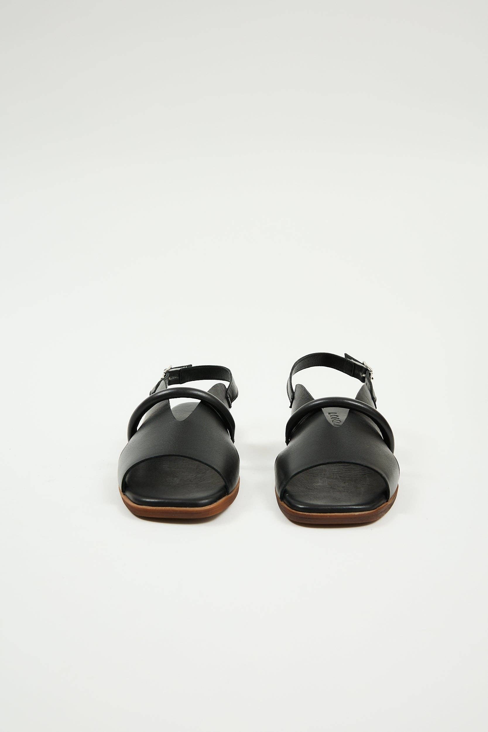Bergen Black Leathers Sandals
