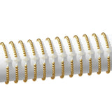 4mm Stretch Breaded Bracelet w/ Cross