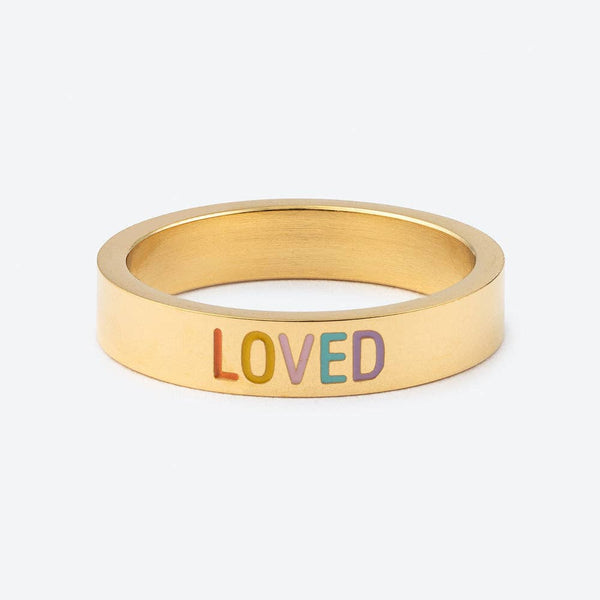 Gold Loved Ring