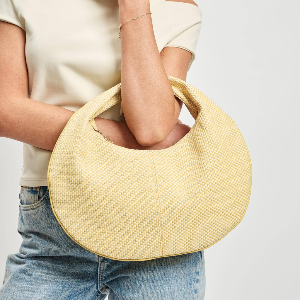 Farrah Straw Hobo