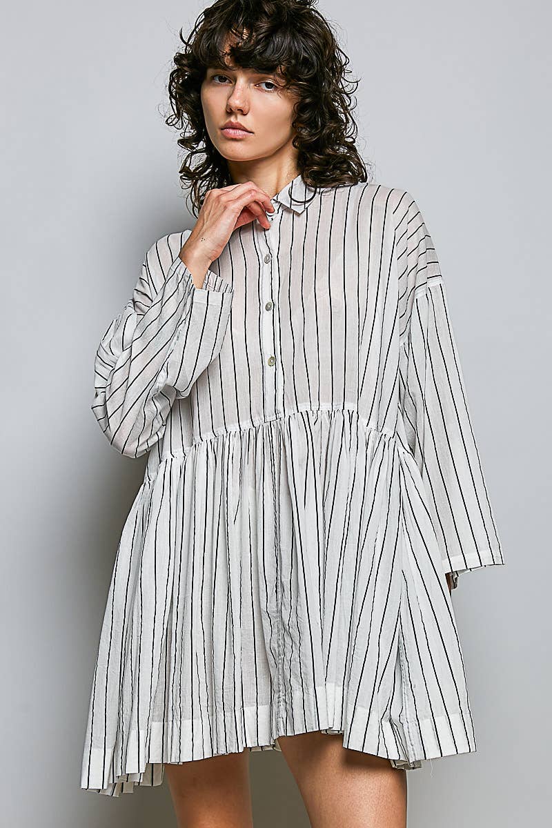 Amelia Stripes Dress