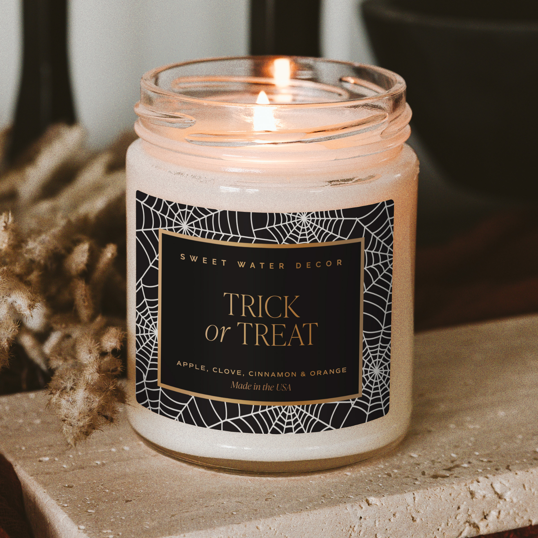 *NEW* Trick or Treat 9 oz Soy Candle - CLEARANCE