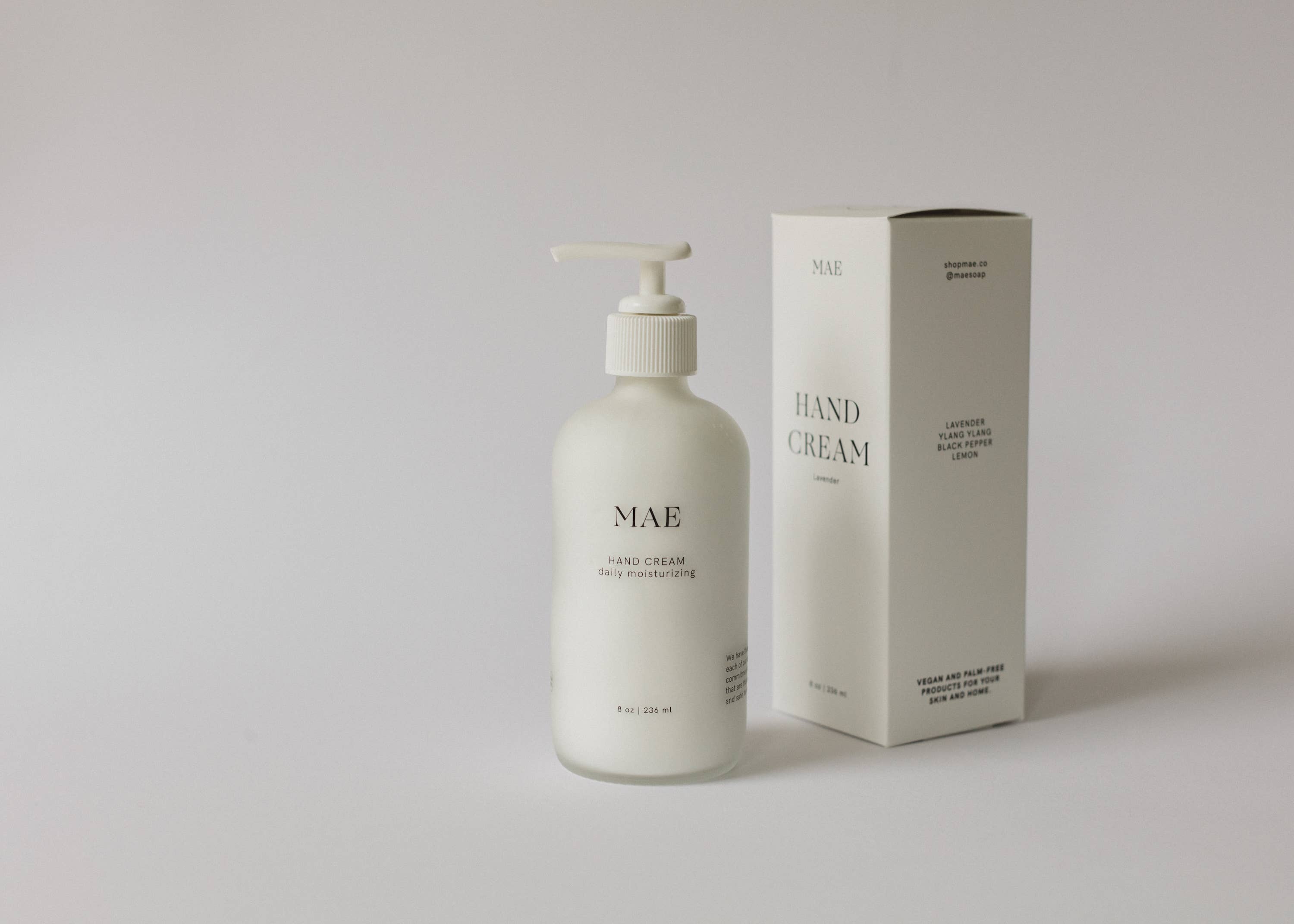 Lavender Moisturizing Hand Cream - Vegan, Essential Oil