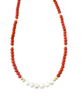 Melissa Beaded Necklace with Pearl Accents