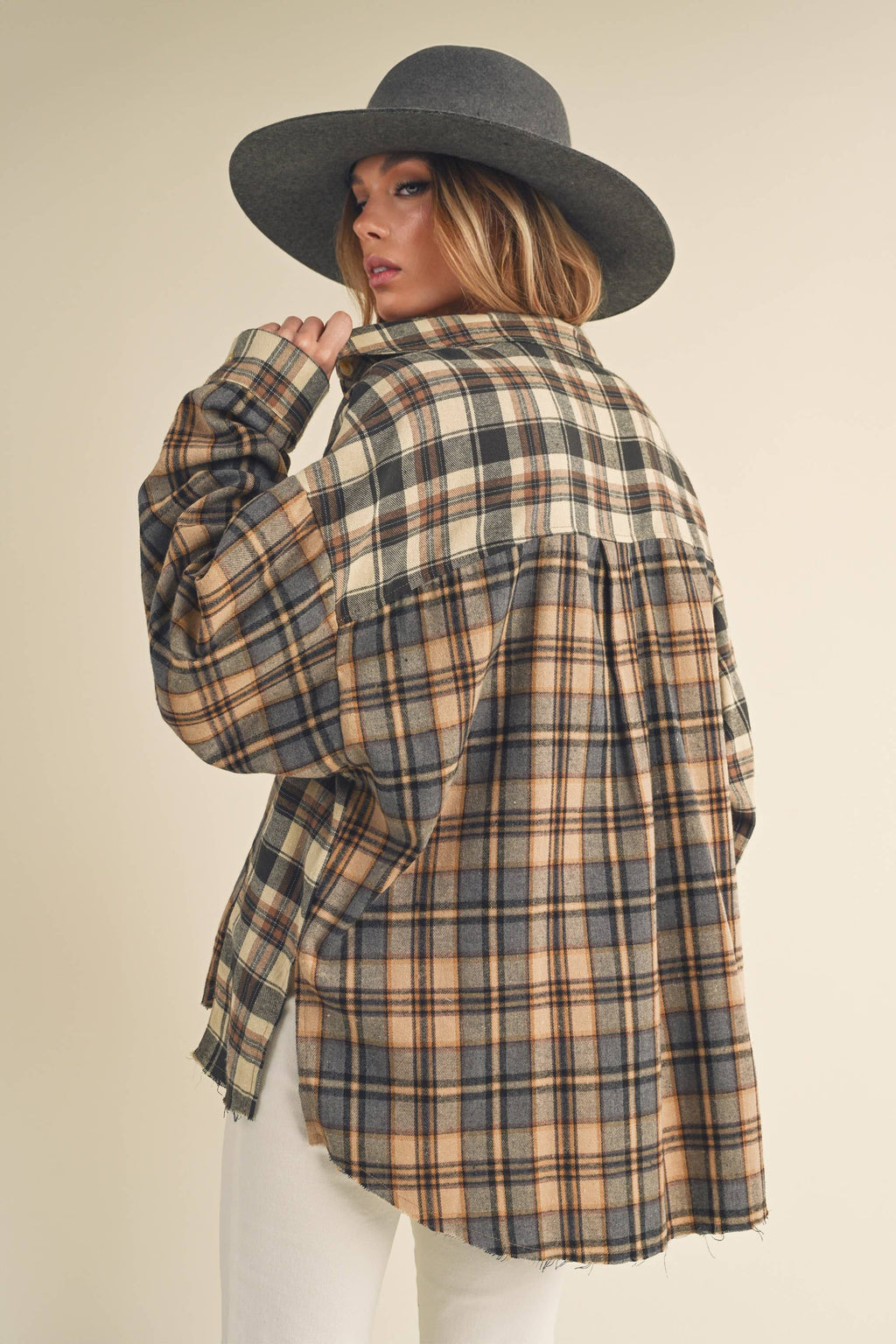 845AN Noelle Flannel Shirt 1
