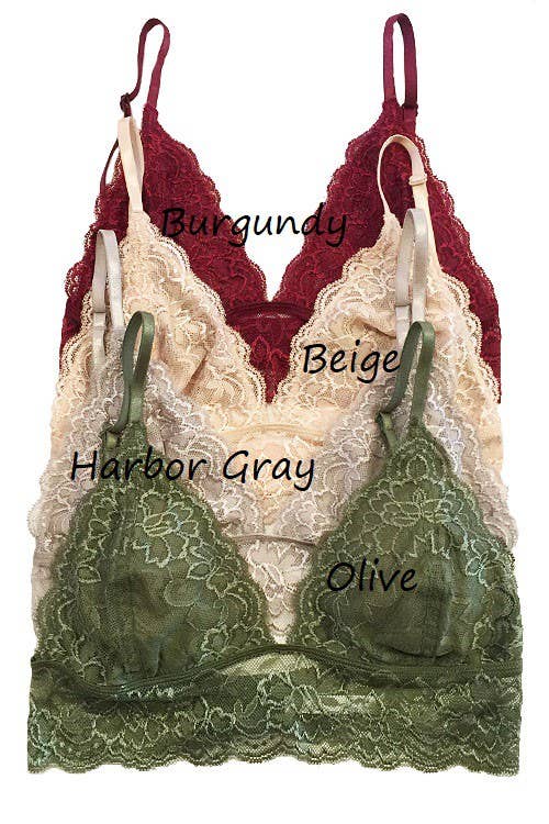 Triangle Lace Bralette