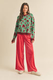 WIDE LEG VELVET TROUSERS MP2503