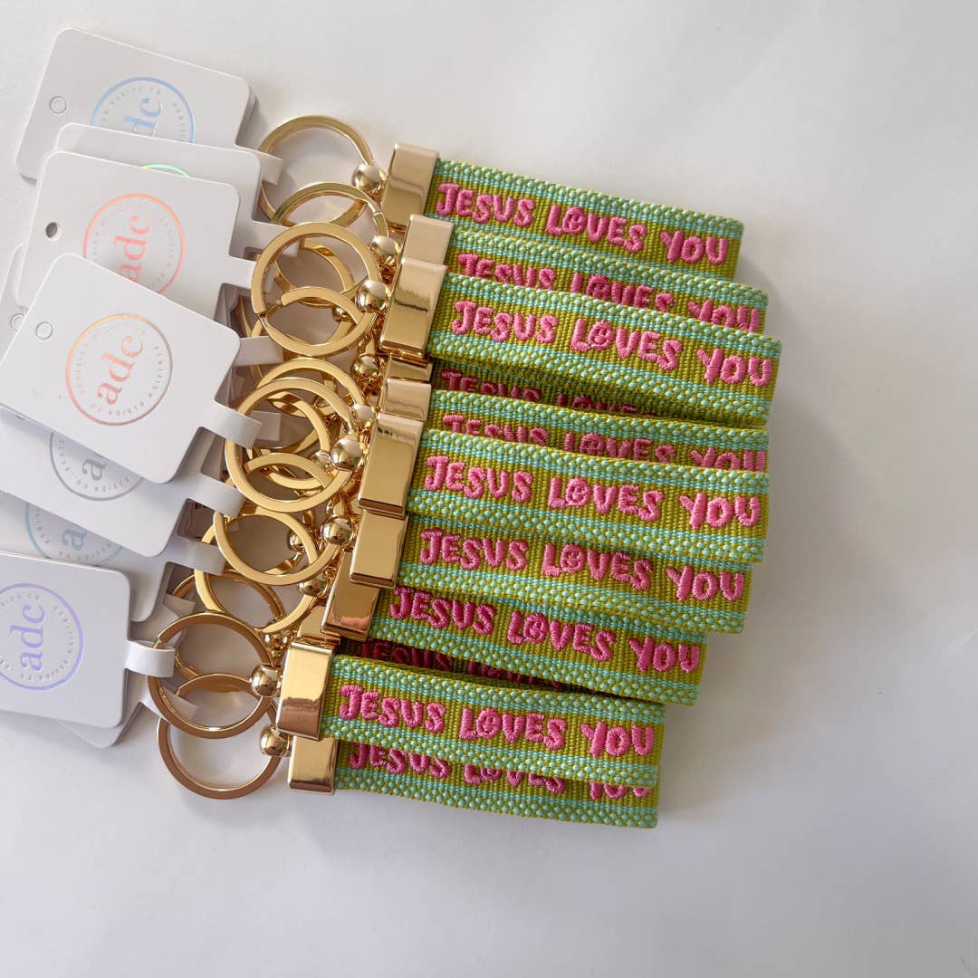 JESUS LOVES YOU Keychain *ADC Exclusive Band*