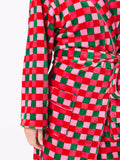 CHECKERED ROBE