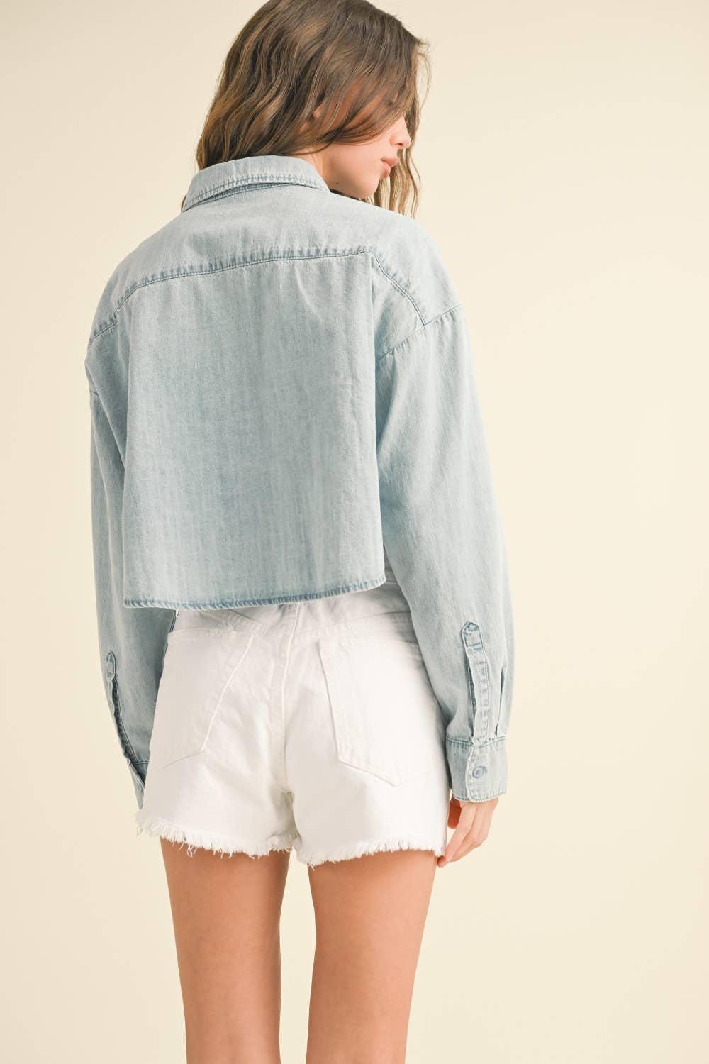 BUTTONDOWN SHORT BODY DENIM SHIRTS