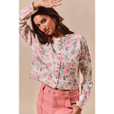 Delaney Floral Cardigan