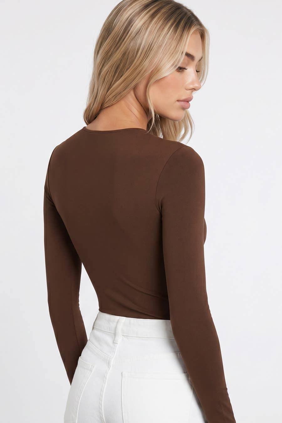 High Neck LS Bodysuit