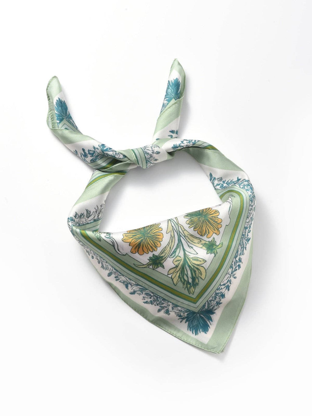 Dinah Botanical Square Scarf