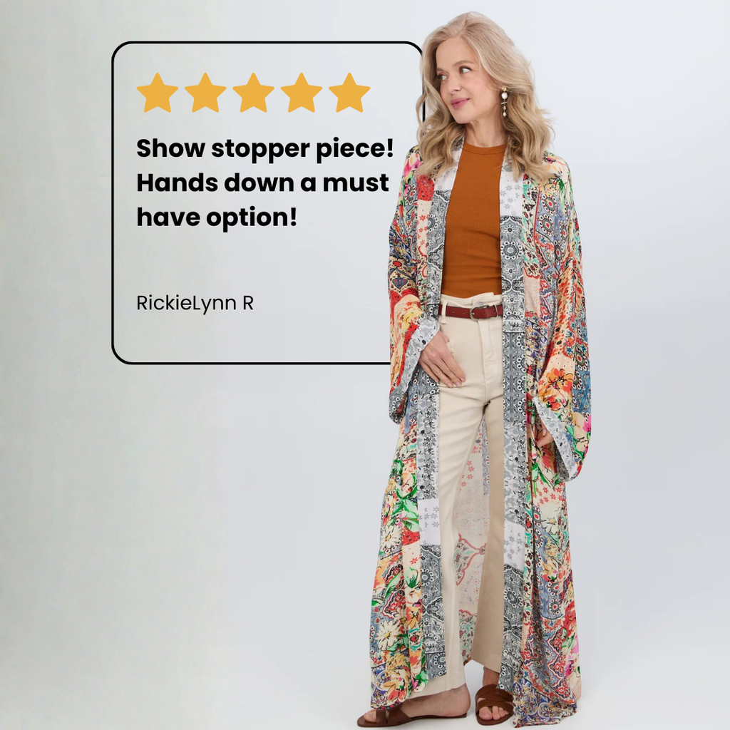 Tessa Floral Kimono Duster