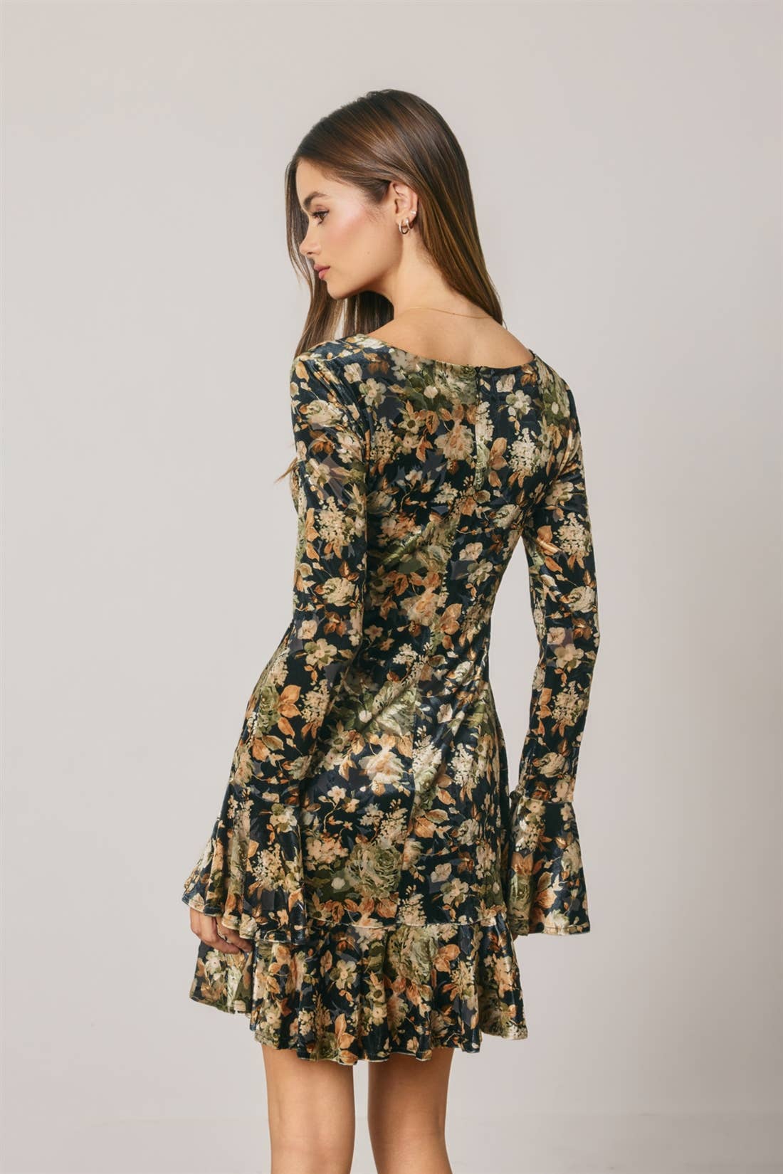 Vivienne Velvet Mini Dress