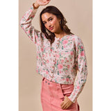 Delaney Floral Cardigan