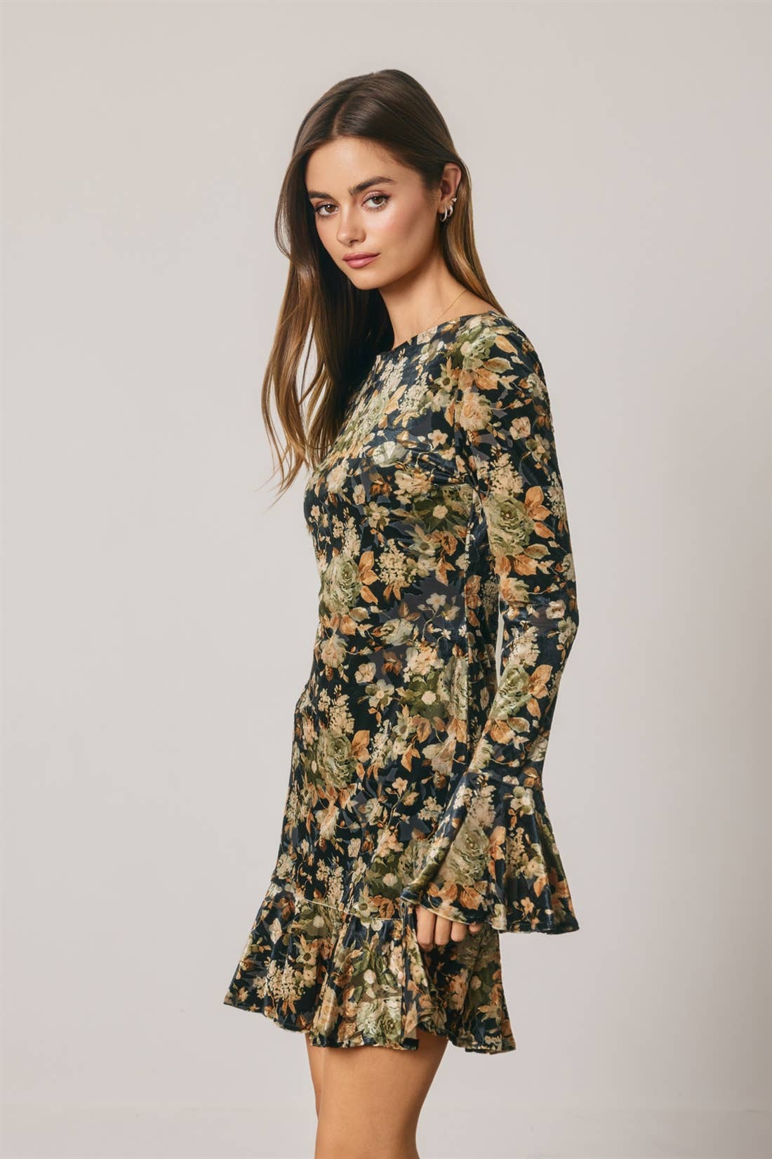 Vivienne Velvet Mini Dress