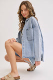 Claire Denim Shirt Jacket