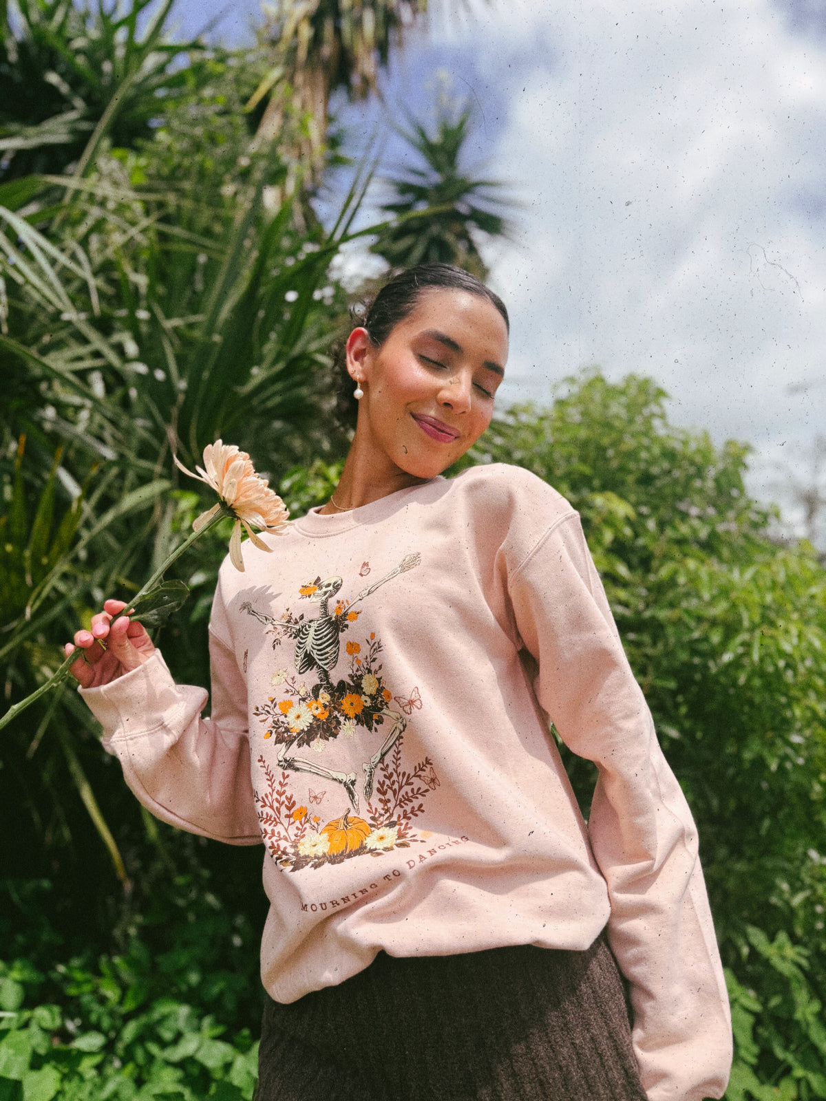 You Turn Mourning to Dancing Crewneck