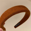 SOLID COLOR WOOL HEADBAND