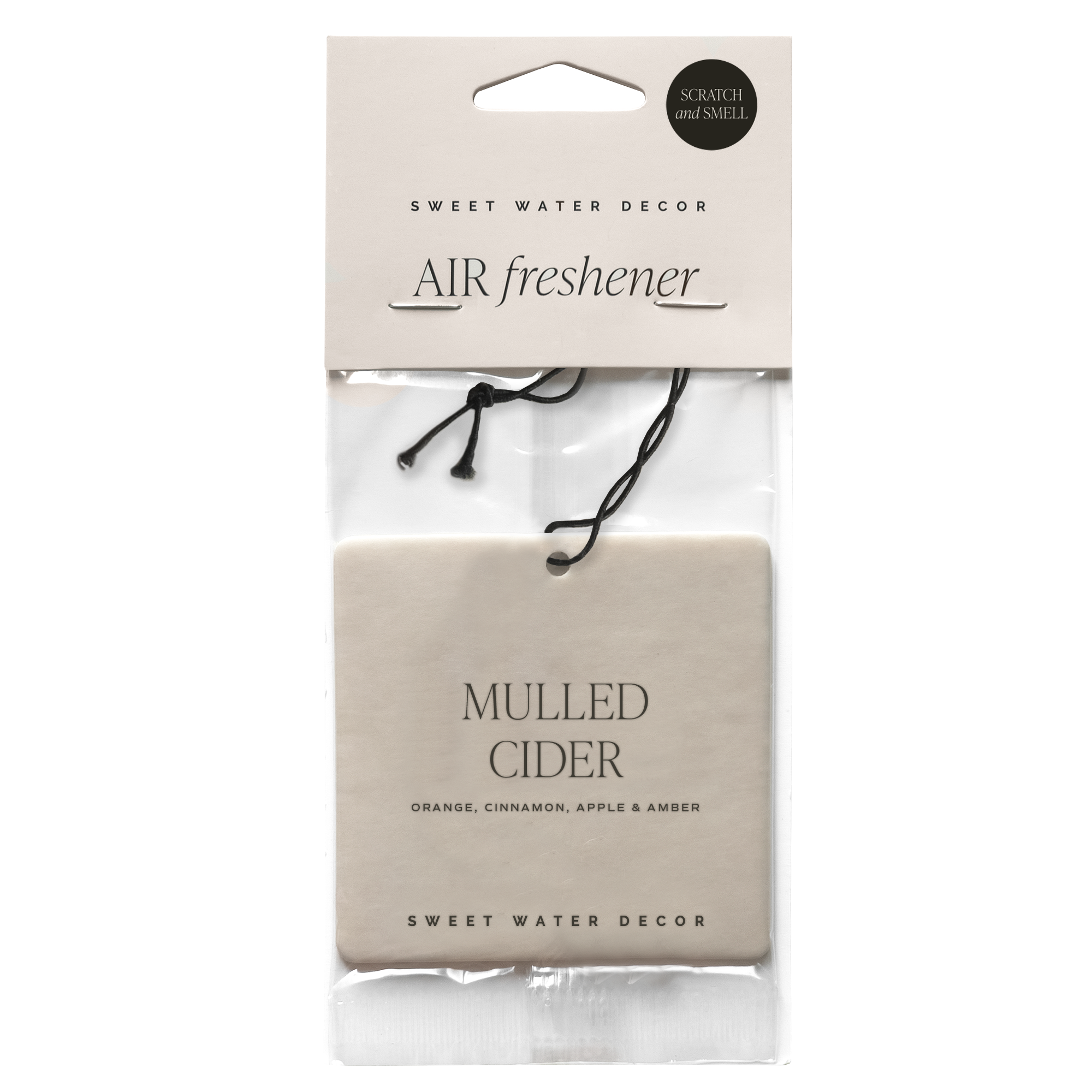 *NEW* Mulled Cider Hanging Air Freshener - Home Decor