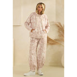 Printed French Terry Pants