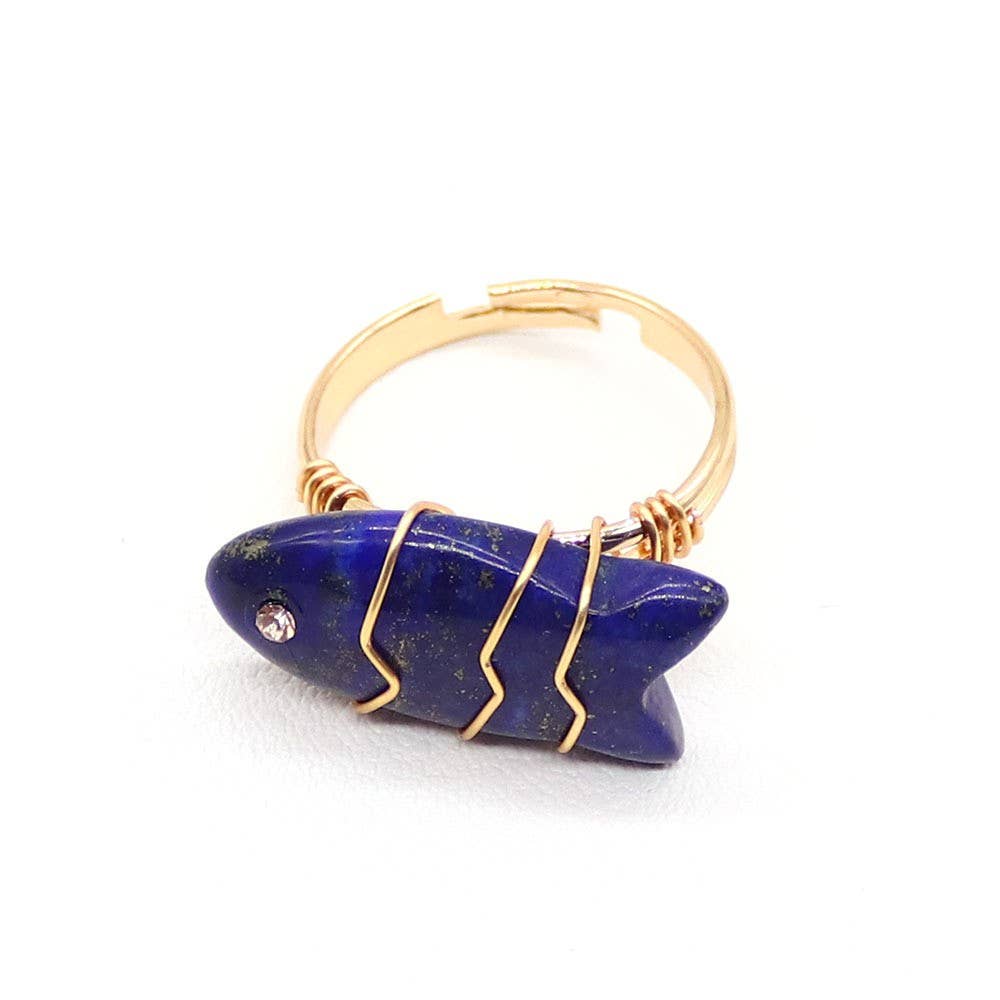 18K STAINLESS STEEL TARNISH FREE STONE RING