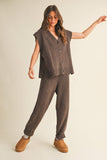 The Marlowe Speckled Knit Vest – Cocoa