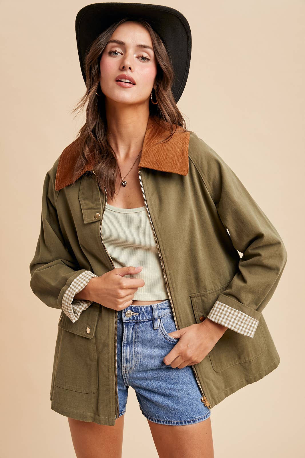 Corduroy Cotton Chore Jacket