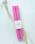 Taper Candle Pair, Wild Orchid