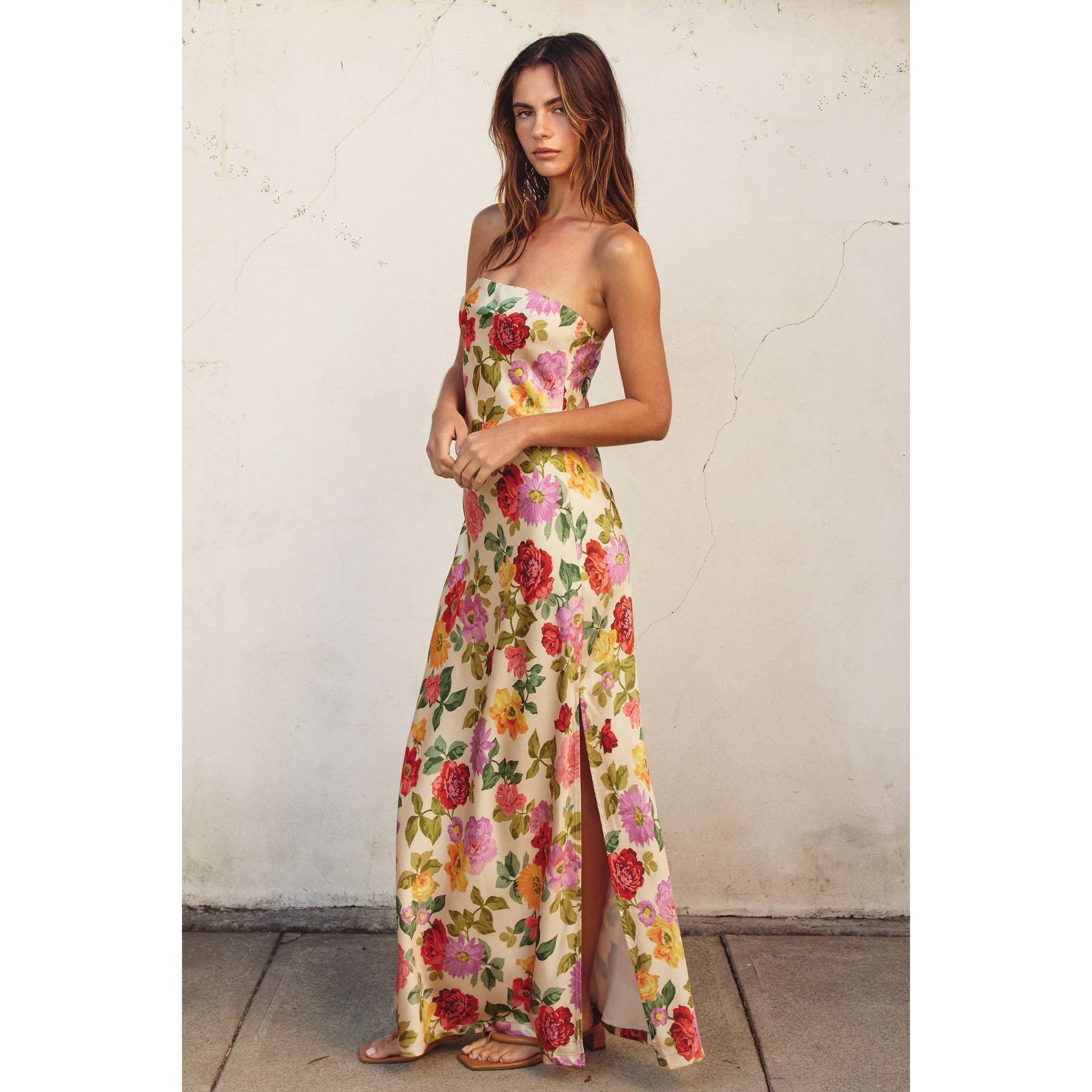 Bianca Strapless Maxi Dress