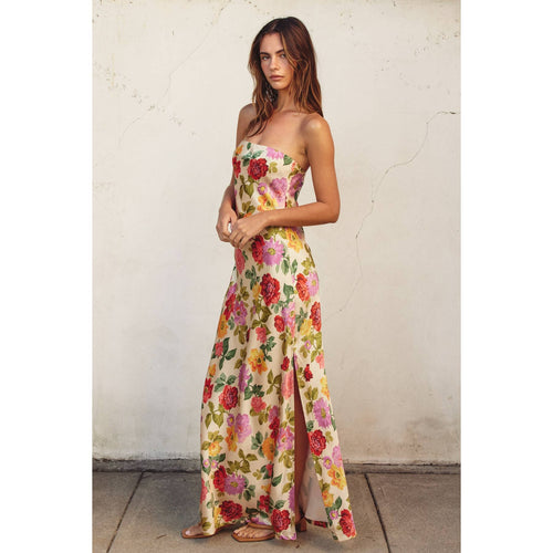 Bianca Strapless Maxi Dress