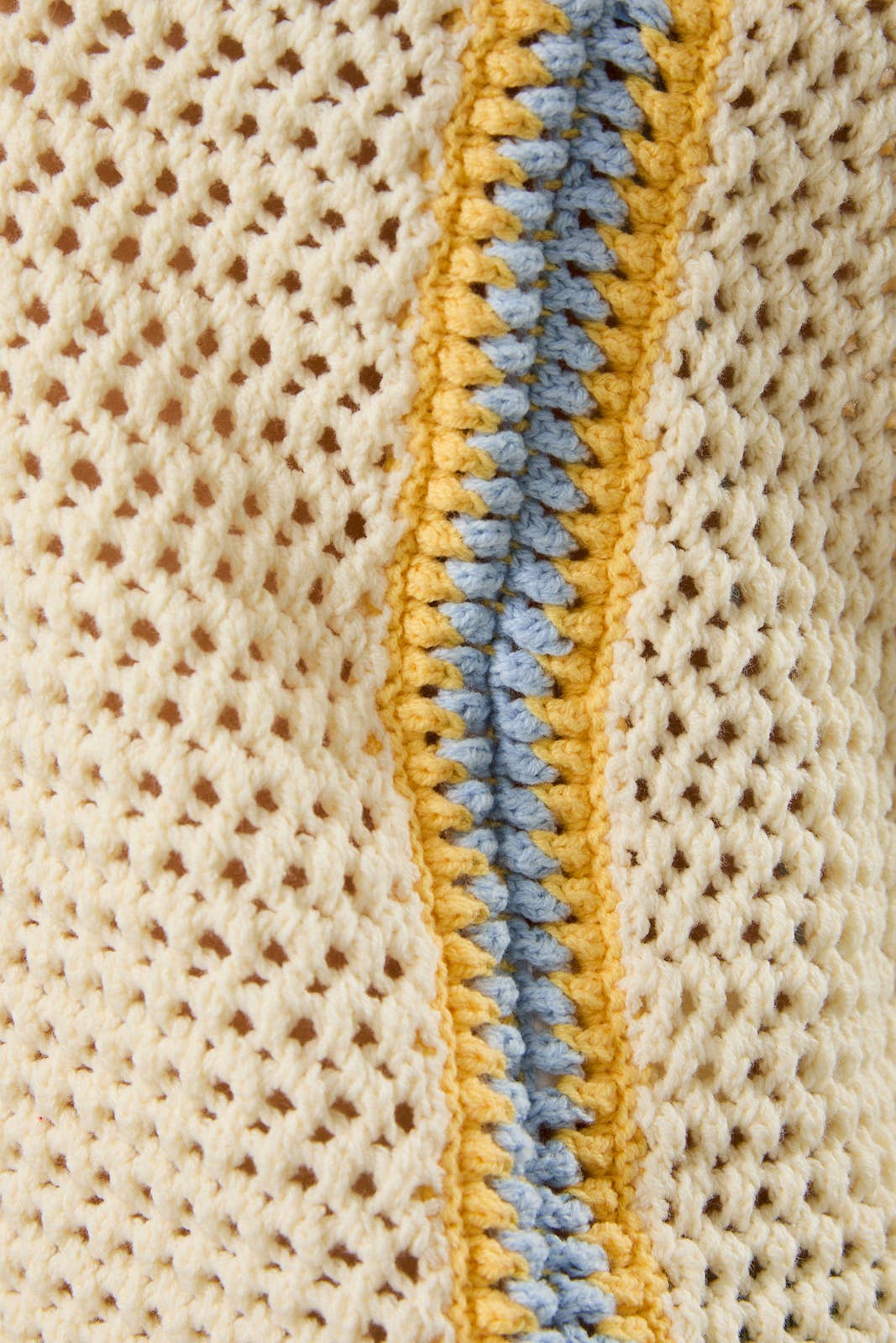 ROUND NECK SLEEVELESS CROCHET TANK TOP