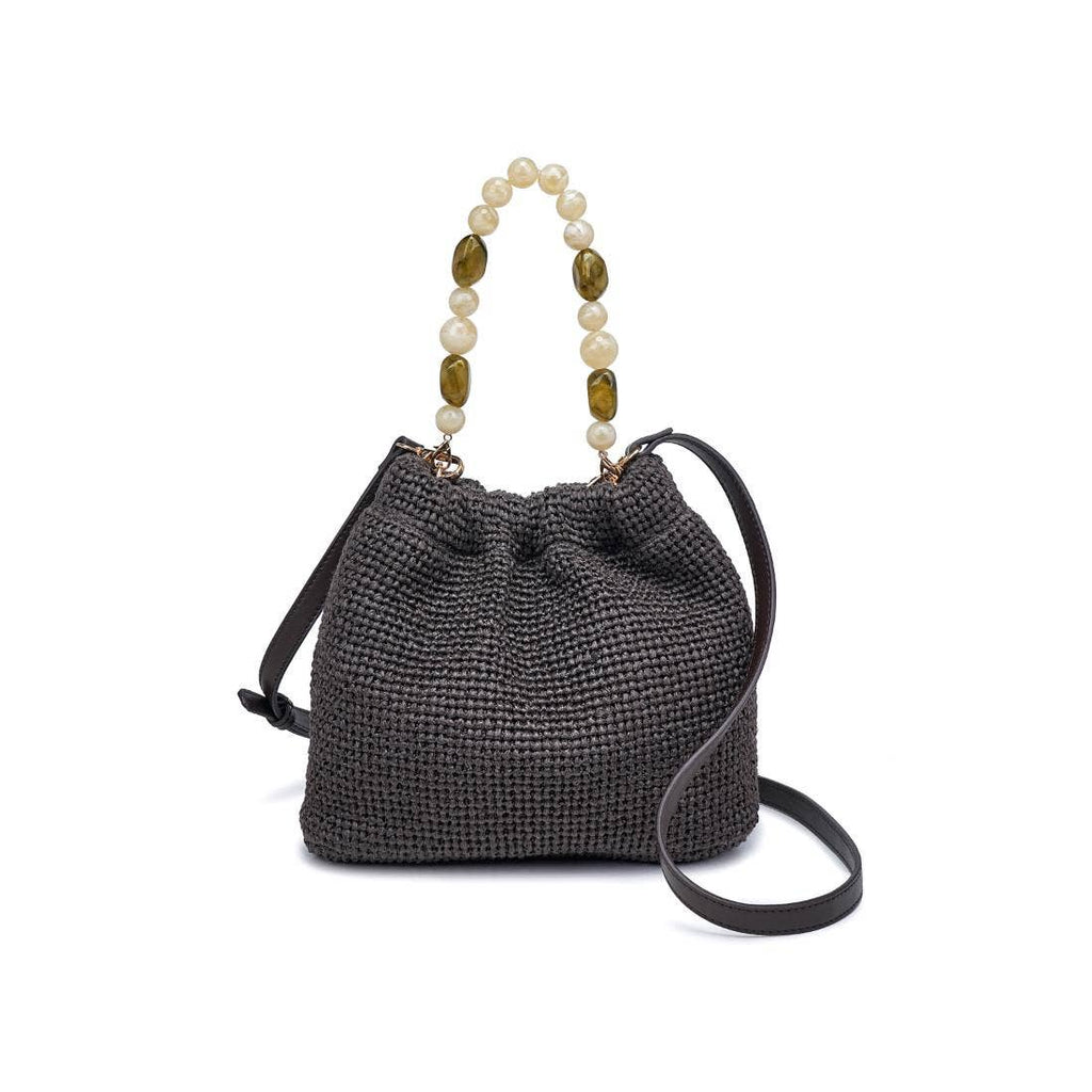 Emery Beaded Handle Crossbody Bag