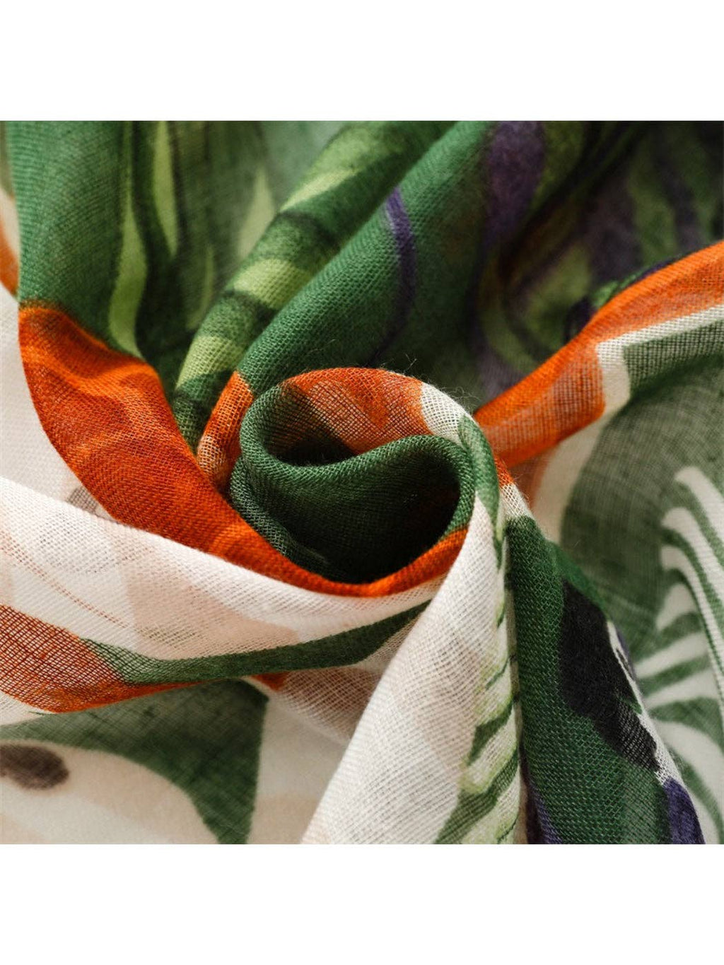 Scarvii - Tropical Botanical Illustration Lightweight Scarf