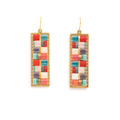 Mandee Mosaic Drop Earrings